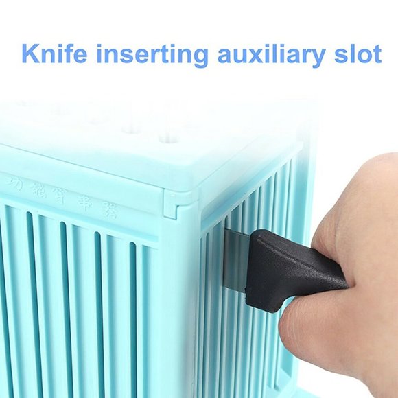 Removable BBQ Meat Skewer Maker Wear Meat String Lamb Skewers Machine 49 Holes - Picture 6 of 10